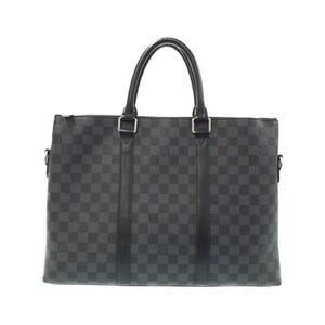Louis Vuitton Damier Graphite Black Anton Briefcase Business Bag